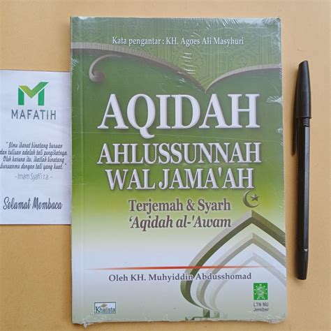 Jual Buku Aqidah Ahlussunnah Wal Jamaah Terjemah And Syarh Syarah Kitab