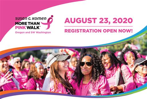 More Than Pink Walk 2020 Susan G Komen® Oregon