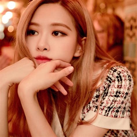 @ygofficialblink @blackpink @ygofcialblink not real #rosé!!~~ hank ( @hank_say_hank_ ) is my happy tail. BLACKPINK Rose New Instagram Profile Picture 19 November 2018