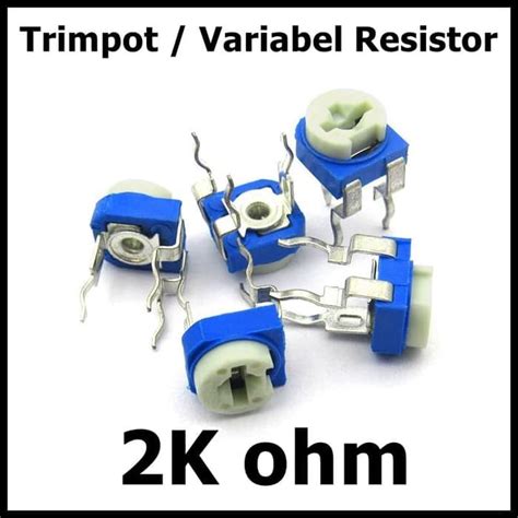 Jual Vr 2k Ohm 202 Trimpot Trimmer Variable Vertical Resistor Shopee