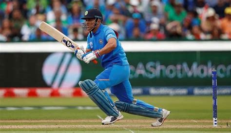 Heres Why Ms Dhoni Is Using Different Bat Logos Its A Tribute To