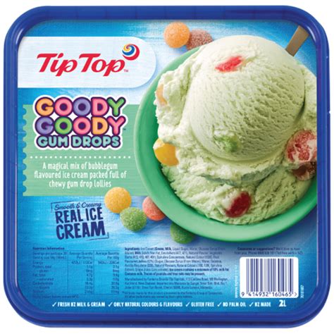 Tip Top Goody Goody Gum Drops Ice Cream L Prices Foodme