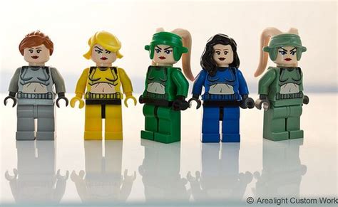 Arealight Alter Series Female Torsos Custom Lego Minifigures