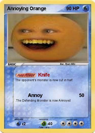 Pokémon Annoying Orange 1396 1396 Knife My Pokemon Card