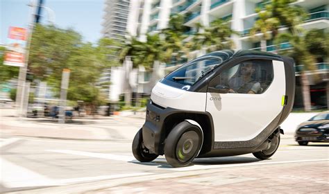 Compact Nimbus One Three Wheeled Ev Can Fit Into Any Parking Space Has