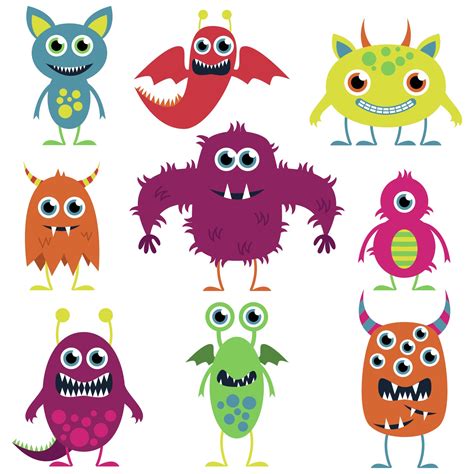 Cartoon Monster Clipart Free Download On Clipartmag