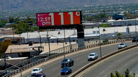 Phoenix Breaks Record For Consecutive 110 Degree Days