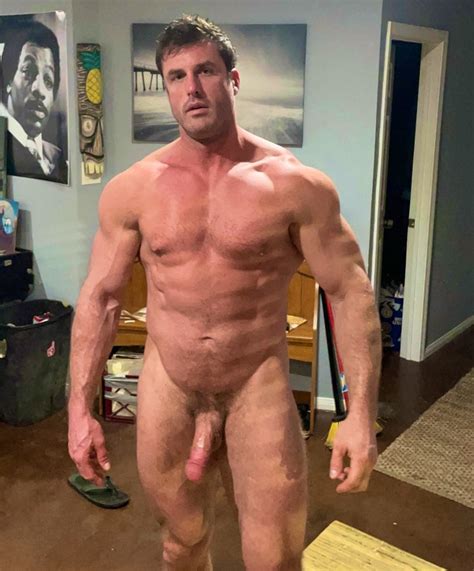 Mark LAX Muscle Hunk Rugby Player Surfer Gay Porn Star
