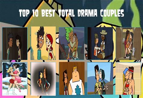Top 10 Total Drama Ships By Superrockninja Z On Deviantart