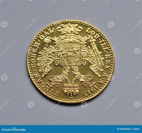 Coin Gold Ducat Stock Photo Image Of Coins Ducat 36359446