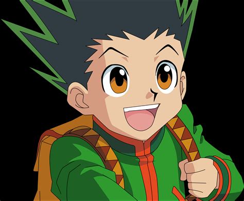 Download Animated Character Gon Freecss Smiling