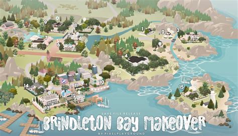 Download Pxls Brindleton Bay Make Over 🎣 Sims 4 Challenges Sims 4