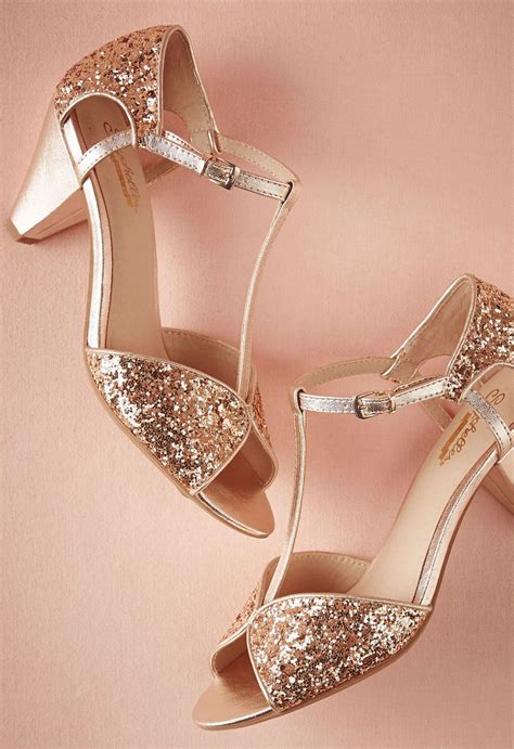 Gold faux leather glitter strappy gladiator platform heels #010874 @ fashion high heels shoes,cheap heels,sexy heels,stiletto heels,womens dress heels,pump heels,platform heels,party heels. 35 Gorgeous Pairs of Rose Gold Wedding Shoes To Try - Mrs ...