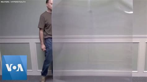 Real Life Invisibility Cloak Developed By Canadian Company Youtube