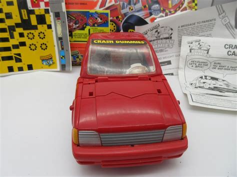 Tyco Incredible Crash Test Dummies Red Crash Car Dash Figure