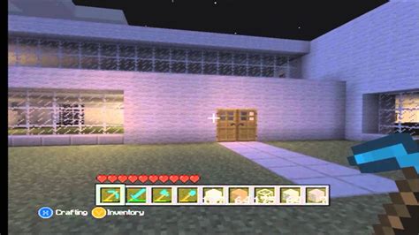 It was announced at the 2011 e3 conference by notch and microsoft, and was released alongside a free trial version on may 9. Minecraft Xbox 360 Edition: Let's Build - Modern House ...