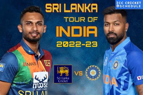 India Vs Sri Lanka 2023 Squads Schedule Venues Timing Broadcasting