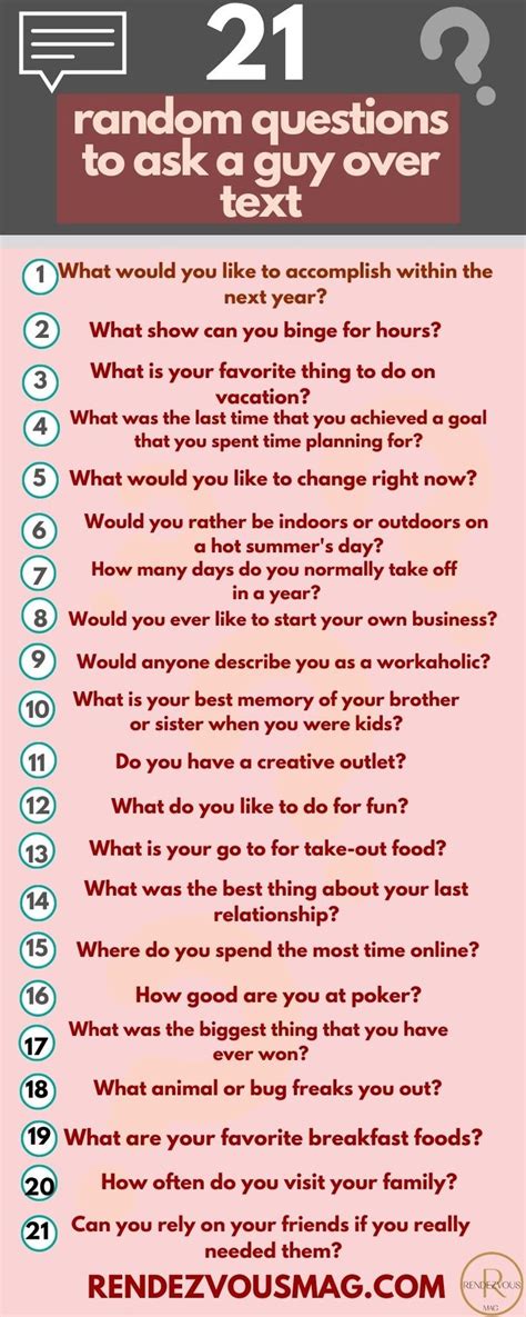120 Questions To Ask A Guy Over Text Text Conversation Starters Fun Questions To Ask Getting
