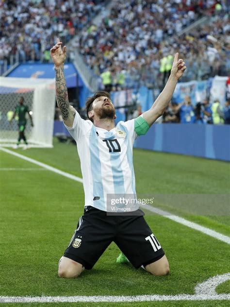 Lionel Messi Of Argentina During The 2018 Fifa World Cup Russia Group
