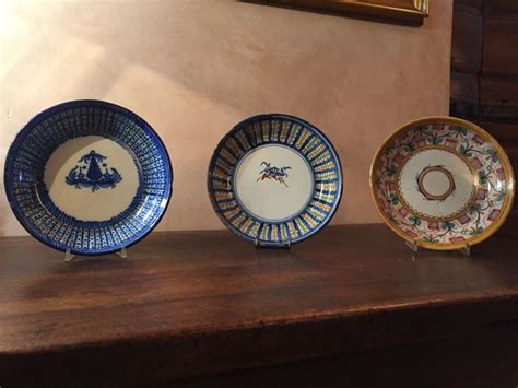 Lot Of 3 Antique Majolica Plates Catawiki