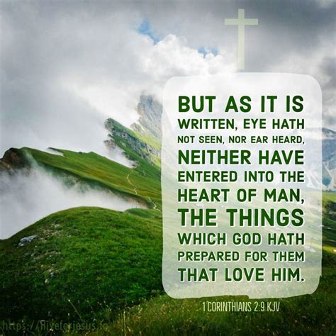 One of the things that had been missing from their toolkit is quarantines and curfews. 1 Corinthians 2:9 Archives - I Live For JESUS