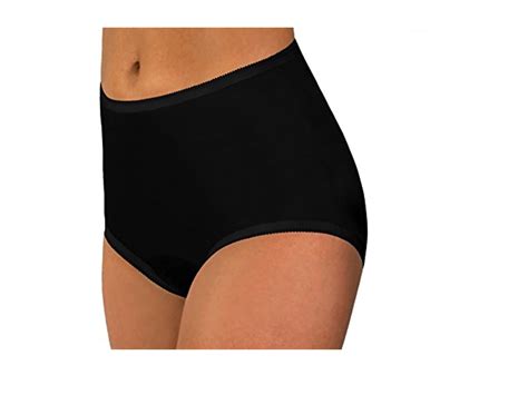 Womens Underwear Classic Nylon Panties Full Cut Carole Briefs 3 Pack