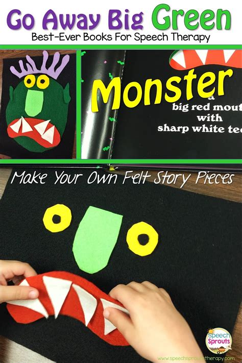 They love telling the monster to 'go away' bit by bit. Speech Sprouts: Go Away Big Green Monster: Best-Ever Books ...