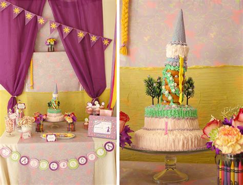 Hitta sätt att integrera tilltugg i festtemat. Kara's Party Ideas Rapunzel + Tangled Art Party | Kara's Party Ideas