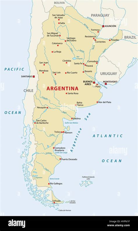 Argentina Map Administrative Map Of Argentina Nations Online Project