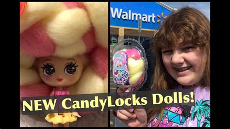 New Candylocks Dolls Found At Walmart Cotton Candy Hair Surprise Doll