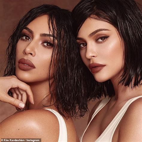 Kim Kardashian Shares New Images From Makeup Collaboration With Kylie