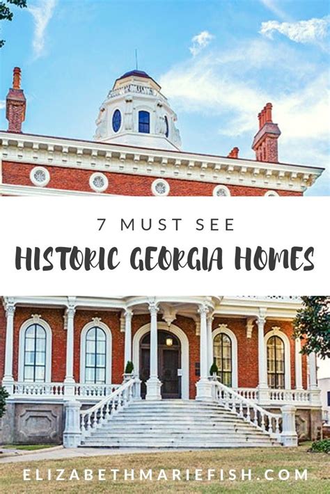 7 Must See Historic Georgia Homes Historic Homes Georgia Homes