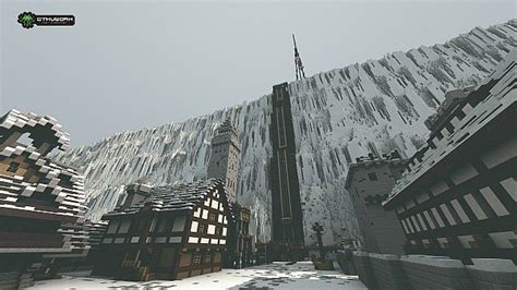 The Wall With Castle Black Minecraft Game Of Thrones Download Build