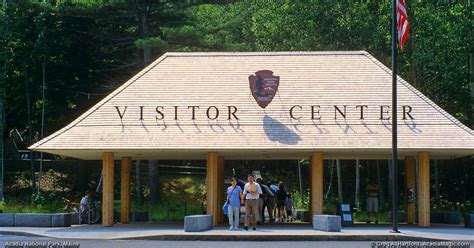 Acadia National Park Visitor Center Hulls Cove