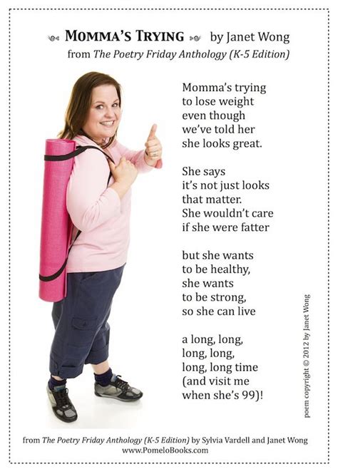 Mommas Trying By Janet Wong From The Poetry Friday Anthology K 5