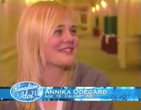 annika odegard canadian idol wikia fandom