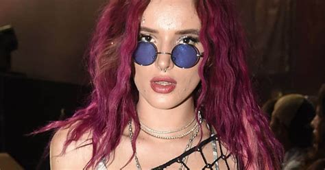 Bella Thorne Bursts Out Of Bikini In Sandm Style Reveal Daily Star