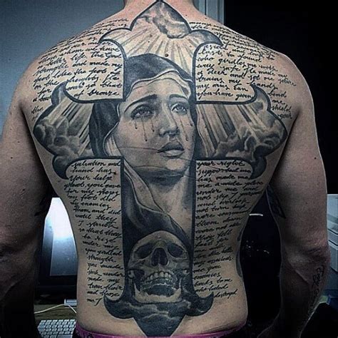 Https://tommynaija.com/tattoo/cross Tattoo Designs With Scripture Back Shoulder