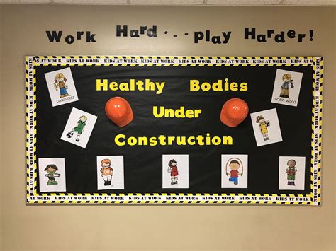 Pin By Shelby Rancour On Bwell In 2023 Physical Education Bulletin Boards Construction