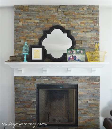 Many stone suppliers publishing split fireplace products. Building Our Fireplace: Installing the Slate Split-Face ...