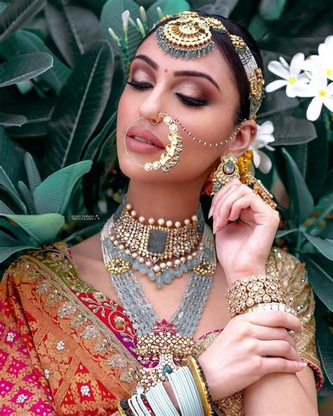 5 Pc Indian Wedding Jewelry Set