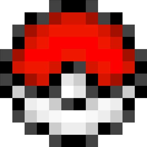 Pixel Pokeball Png Free Logo Image
