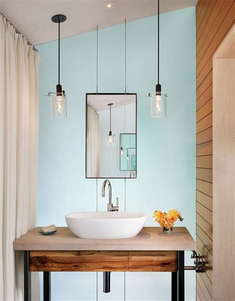 10 Bathroom With Pendant Lights