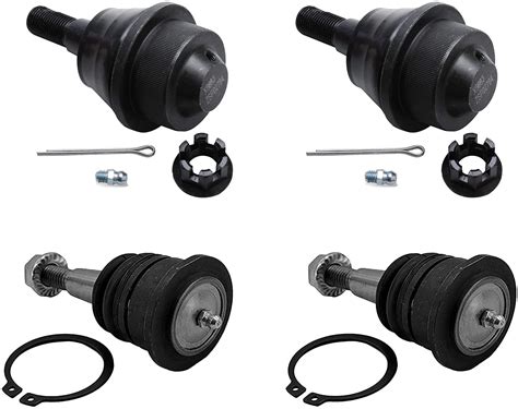 Detroit Axle Front Lower Control Arms And Upper Ball Joints Replacement For Jeep