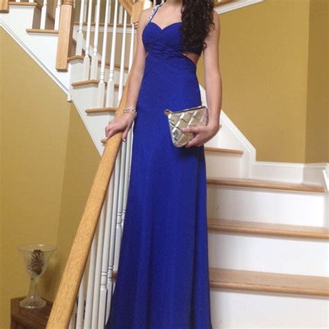 Faviana Dresses Royal Blue Prom Dress Poshmark