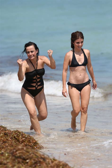 Shiri Appleby And Constance Zimmer Bikini Candids As They Hit Miami
