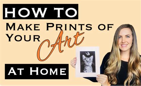 How To Make Prints Of Your Art At Home Chelsea Ayna Art