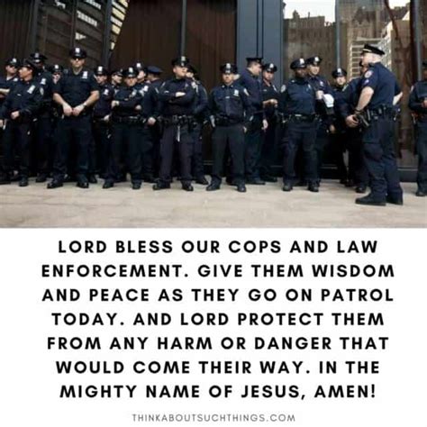 7 Powerful Prayers For Police Officers And Law Enforcement Think