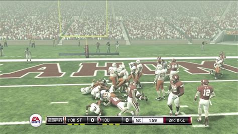 Ncaa football 12 is the latest installation in the beloved college football franchise. NCAA Football 12 gameplay: Oklahoma State vs. Oklahoma ...