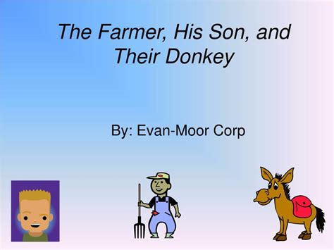A Farmer His Son And Their Ass Telegraph